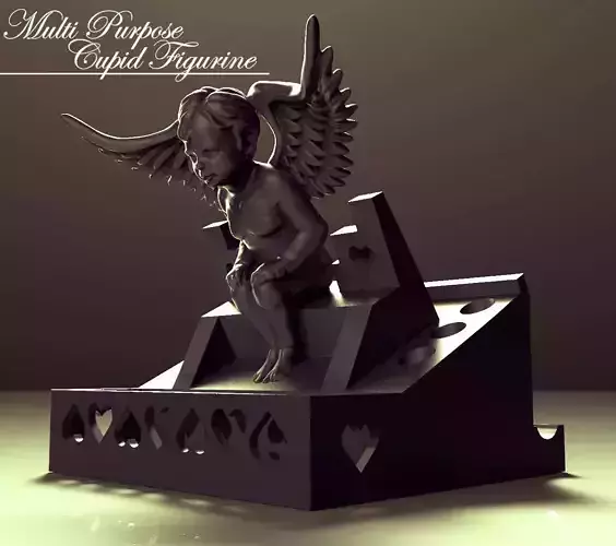 Multi Purpose Cupid Figurine 3D print model