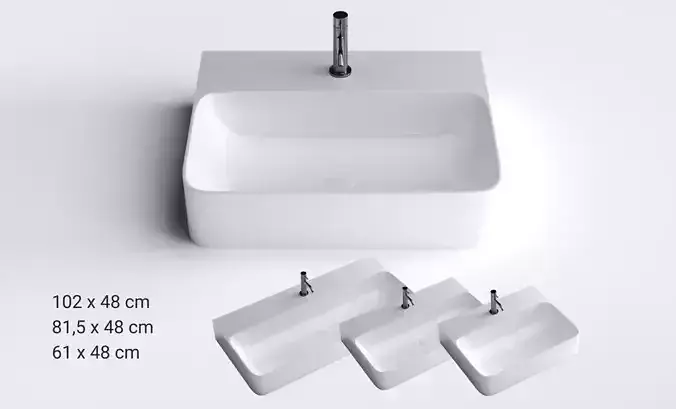 Ceramicanova Aura bathroom sink 01