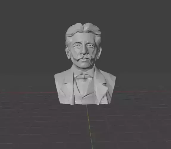 Albert Schweitzer 3D print model