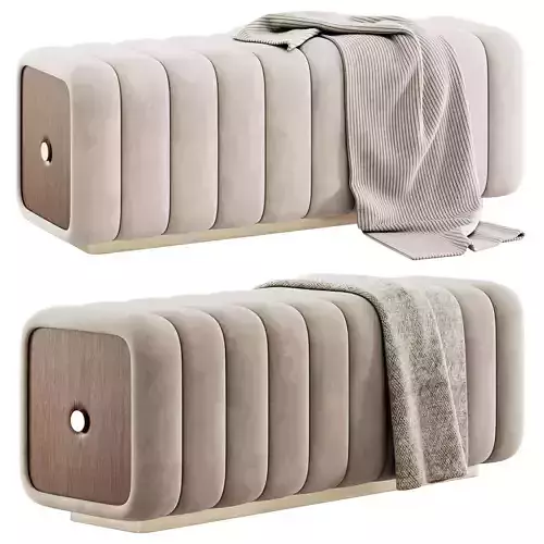 Minelli Bench and stool by Essential