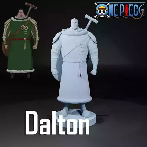 DALTON - ONE PIECE - 3D MODEL