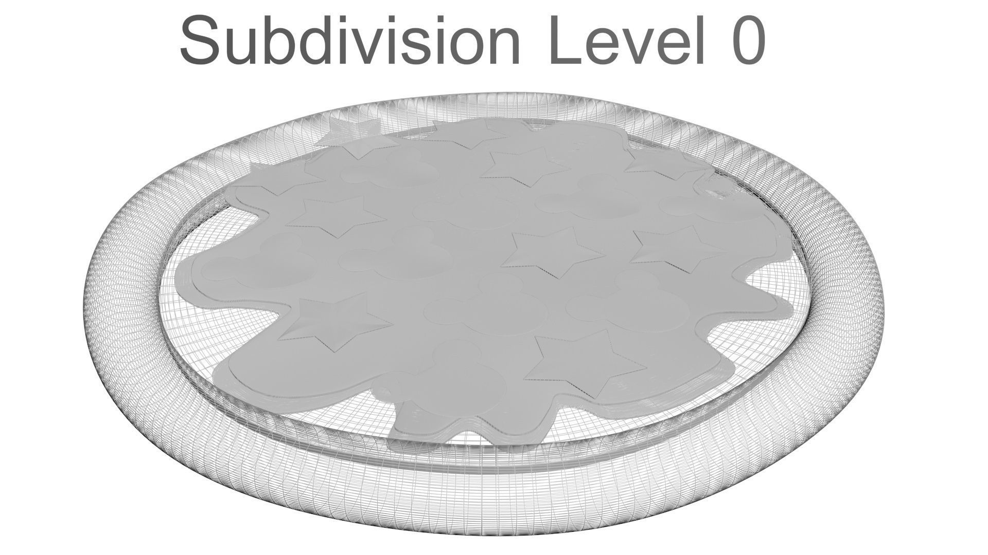 Pizza From Plasticine 3D model_23