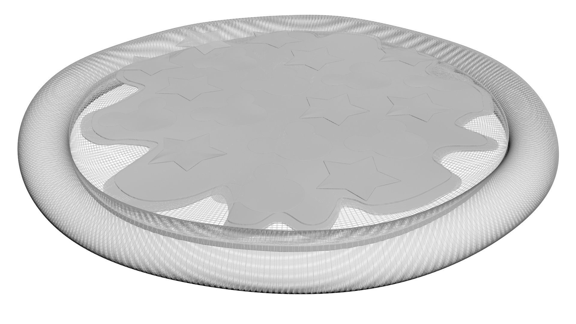 Pizza From Plasticine 3D model_11