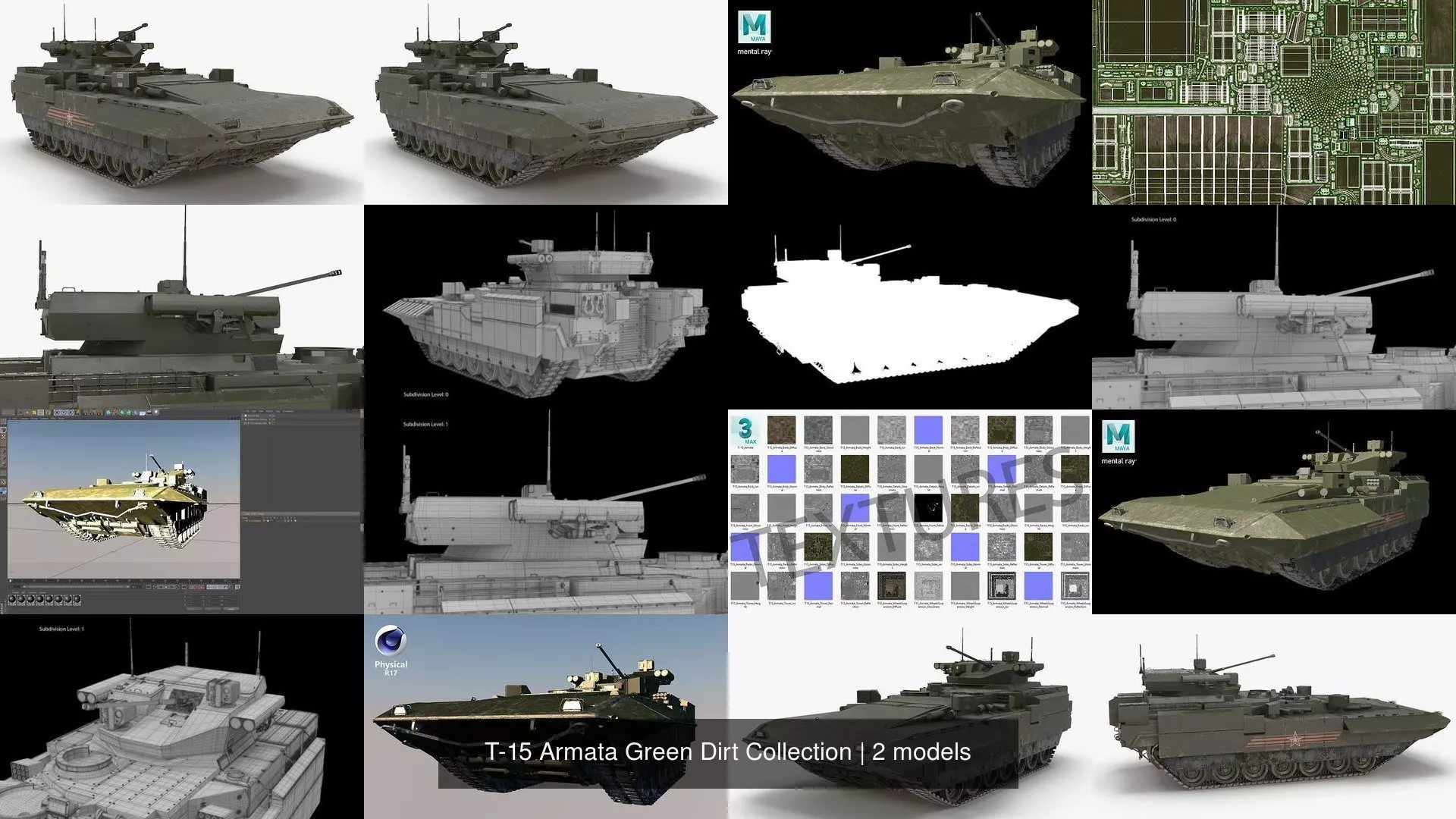 T-15 Armata Green Dirt Collection _1