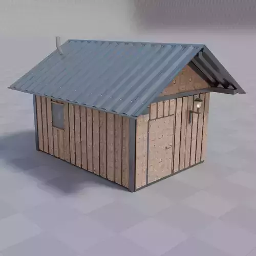 Hut 3D Model