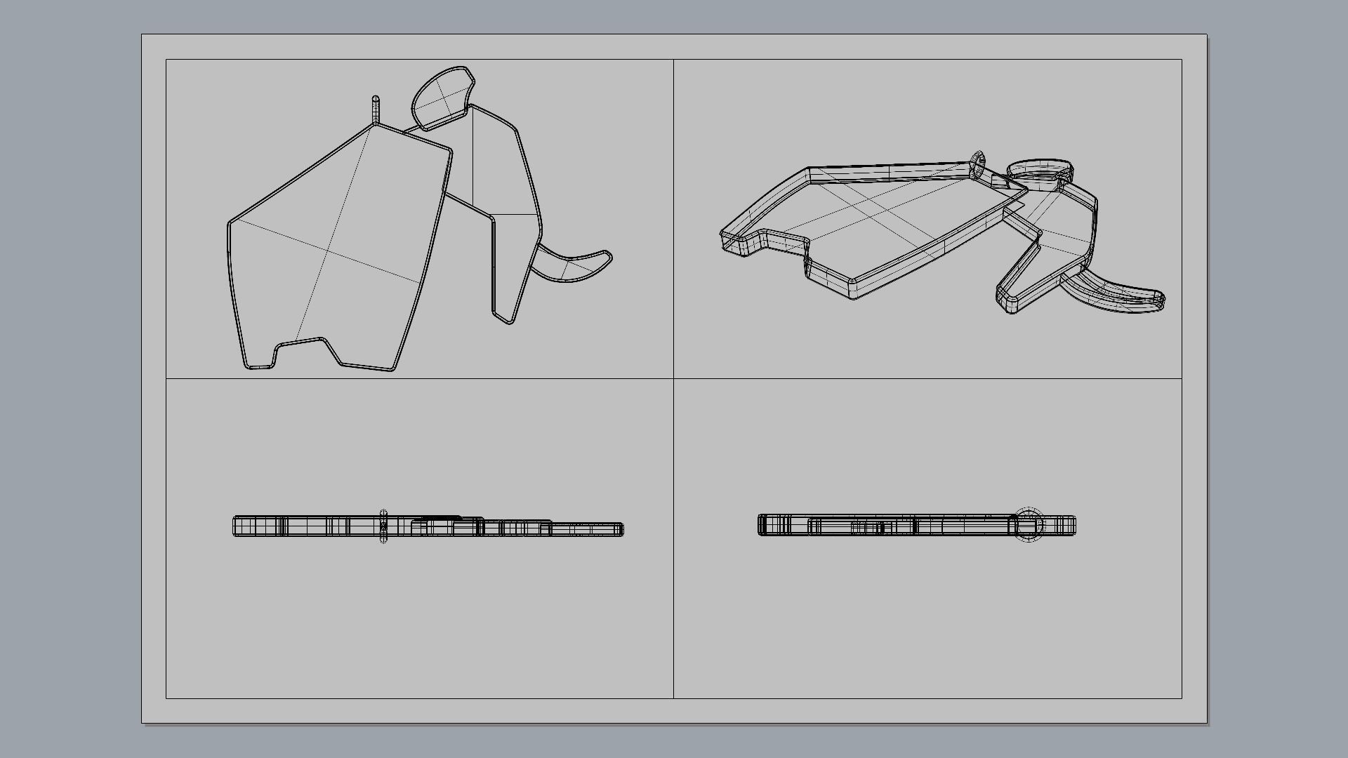 Mammoth Pendant 3D print model_6