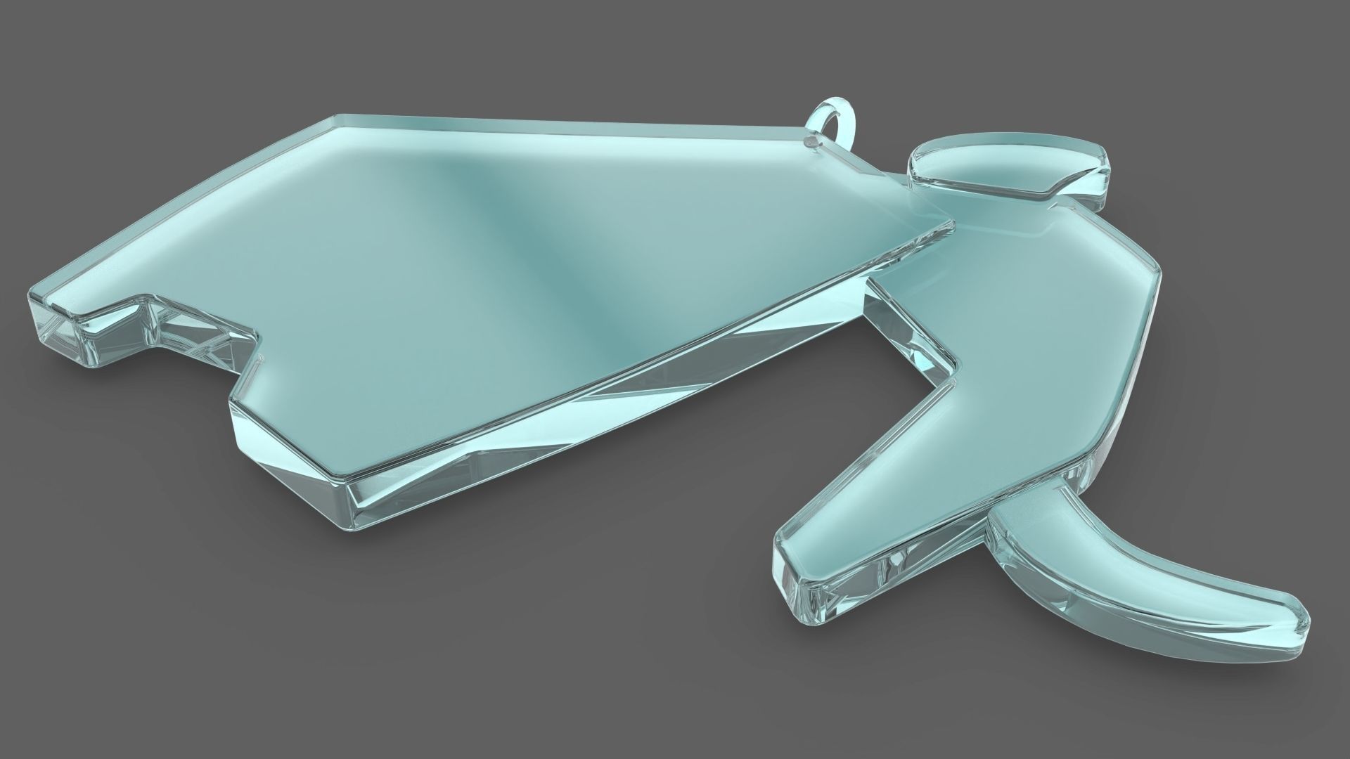 Mammoth Pendant 3D print model_2