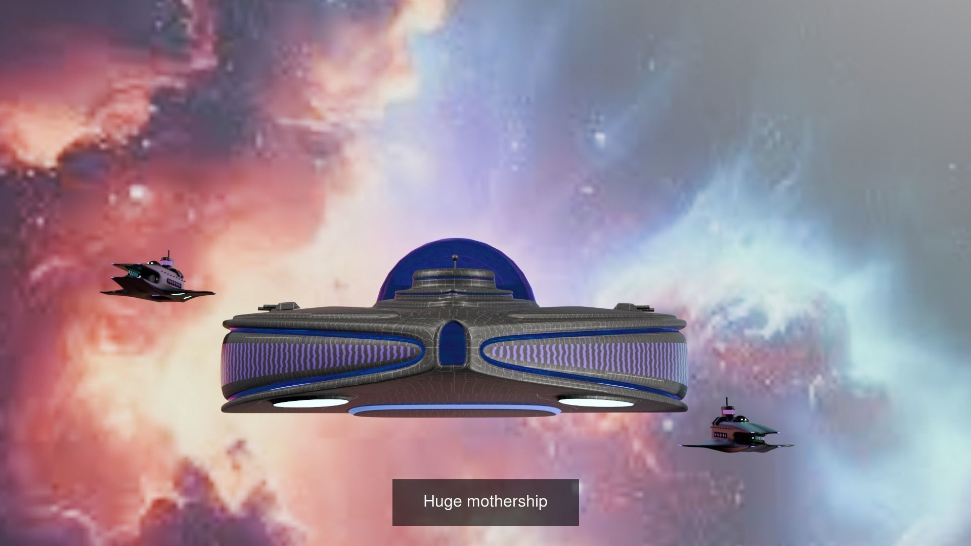 Space fleet 3D Model Collection_8