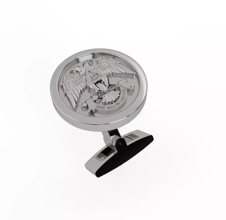 Cufflink 3D print model