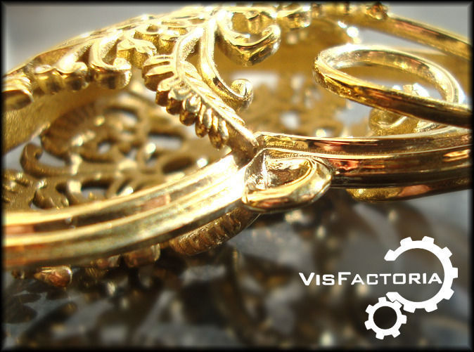 Elven Heart Pendant 3D print model_5