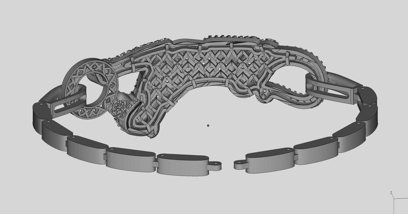 bracelets 3D print model_58