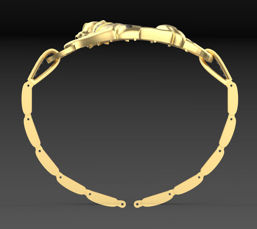 bracelets 3D print model_10