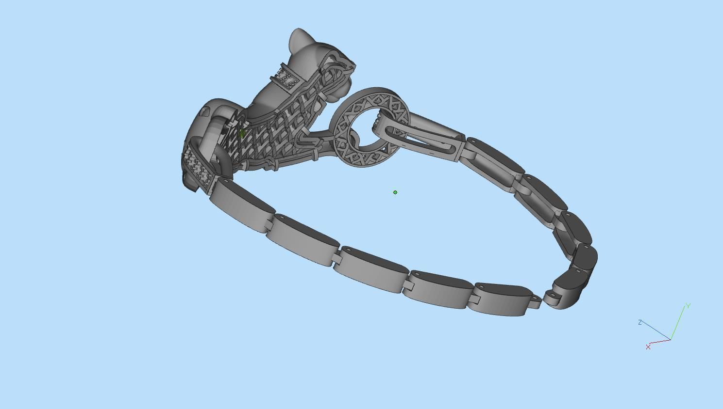 bracelets 3D print model_20