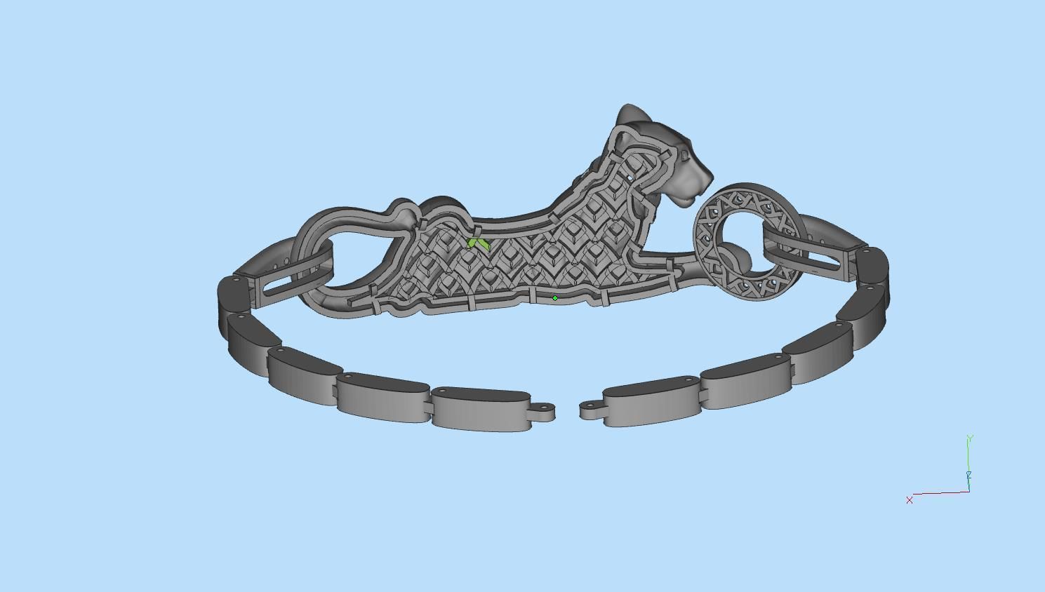 bracelets 3D print model_15