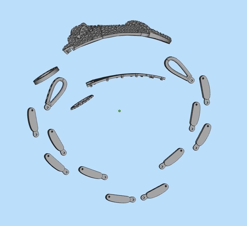 bracelets 3D print model_68