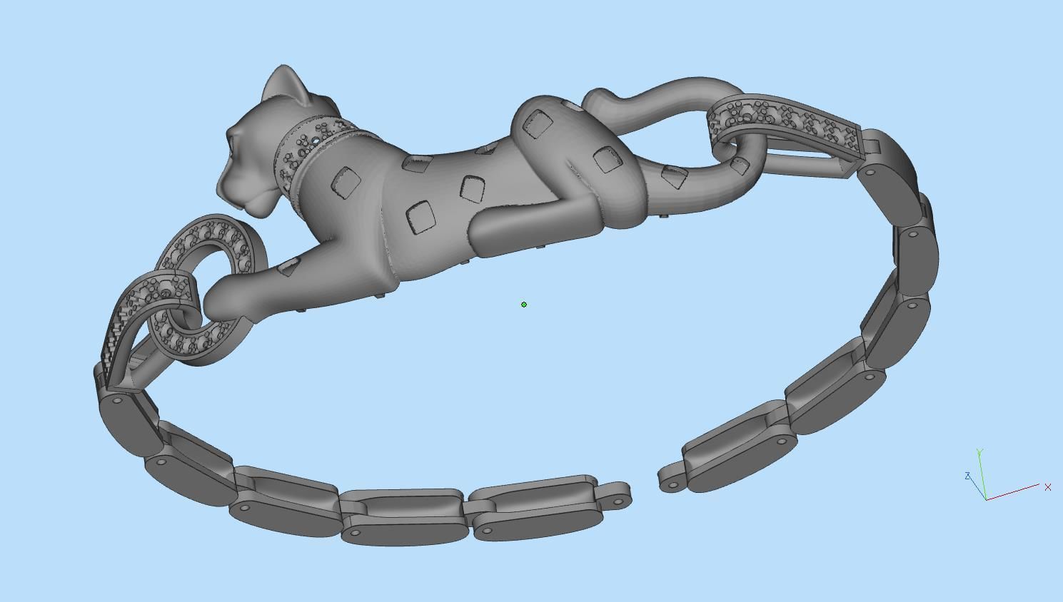 bracelets 3D print model_30