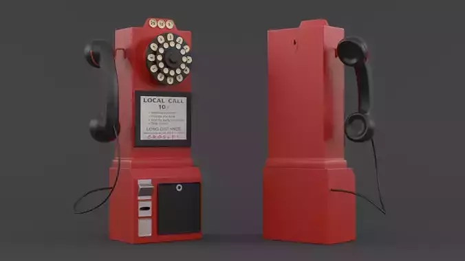 Retro Classic Pay Phone