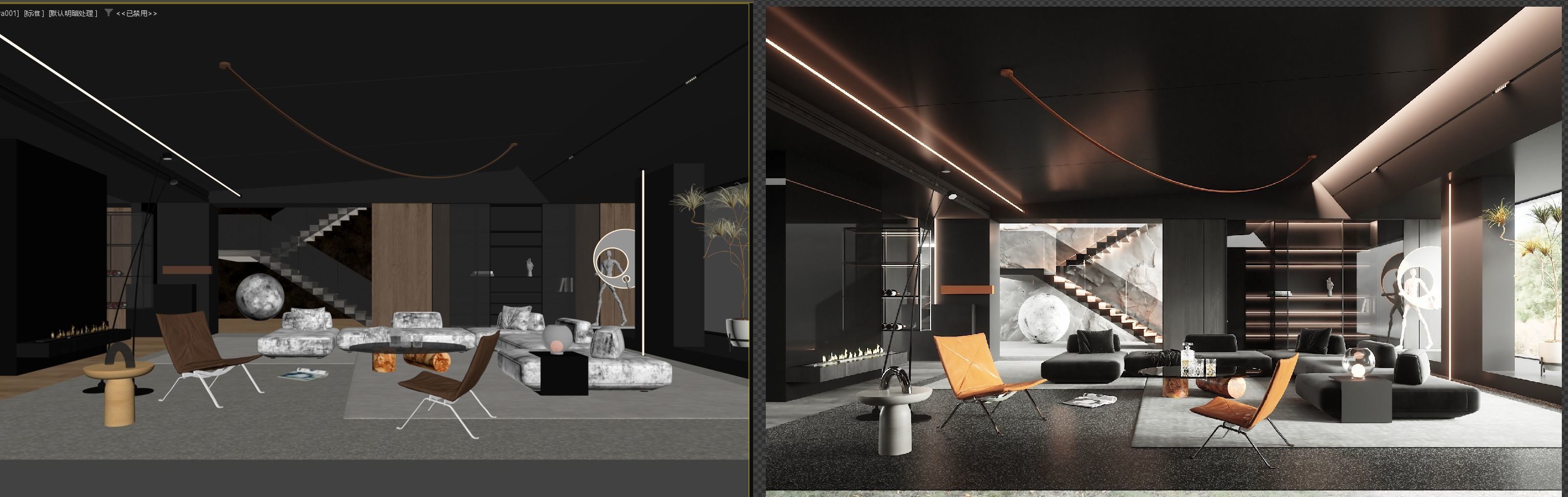 livingroom for fstorm 143d 3D model 3D model_1