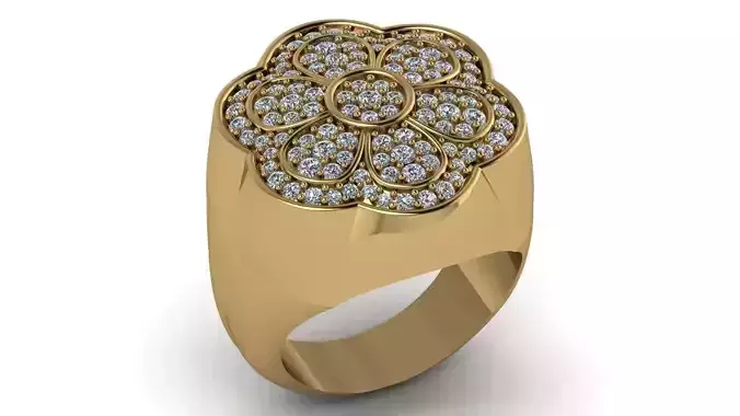 Diamond Ring Printable Model