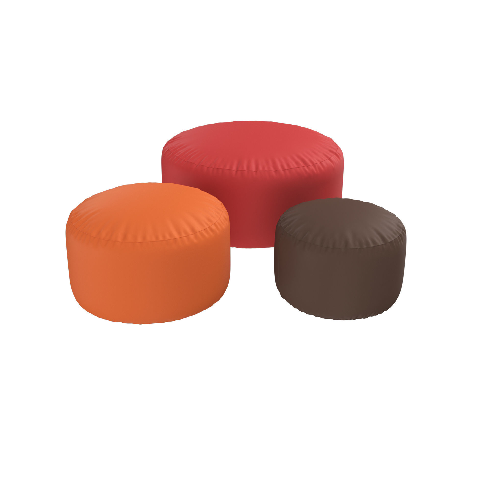 Ottoman Casamania  Horm Pouf Polon 3D model_7