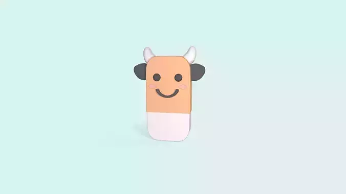 Cow Eraser Cute 