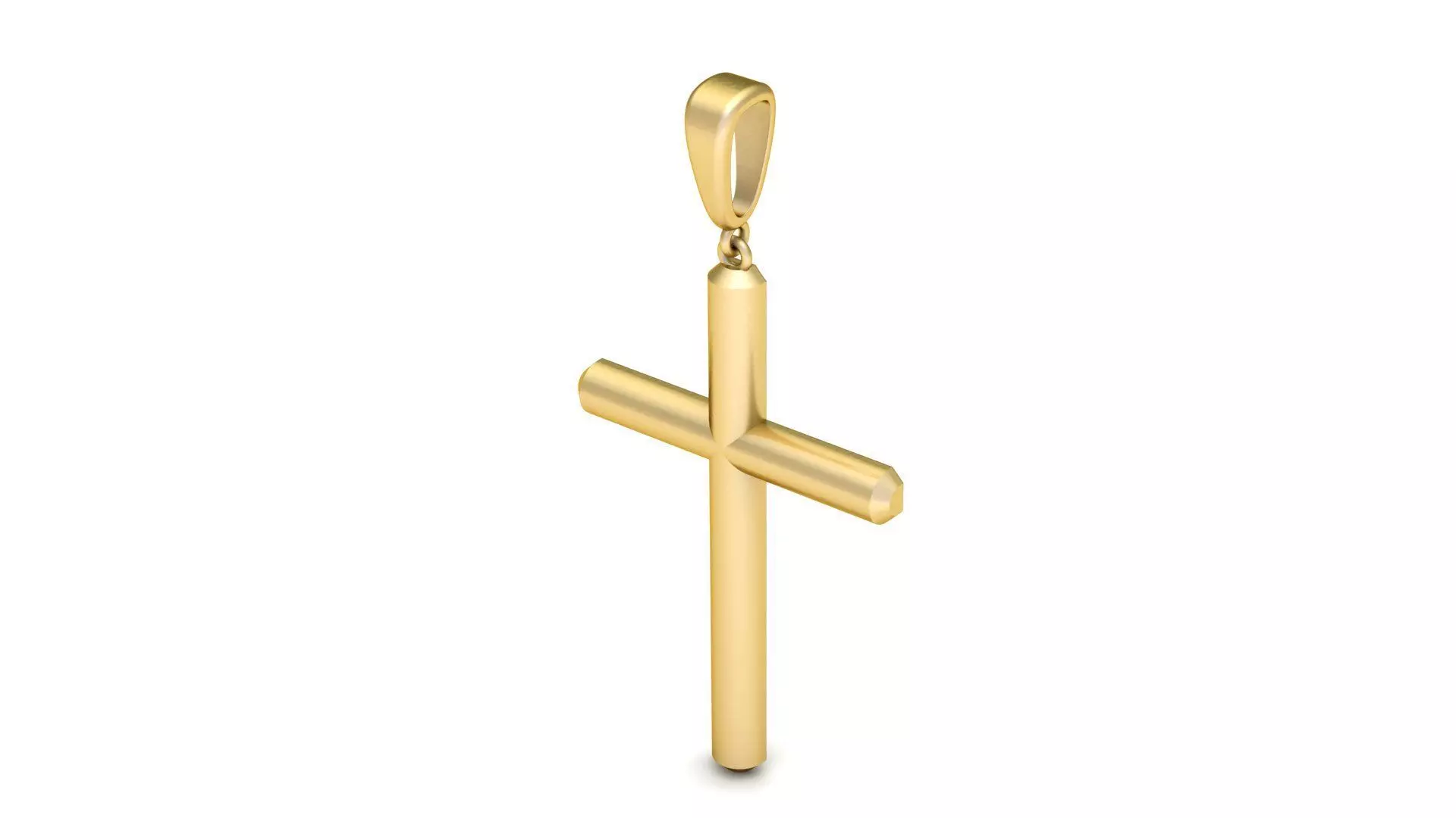 Jesus Christ Cross Pendant 30x20 mm 3D print model
