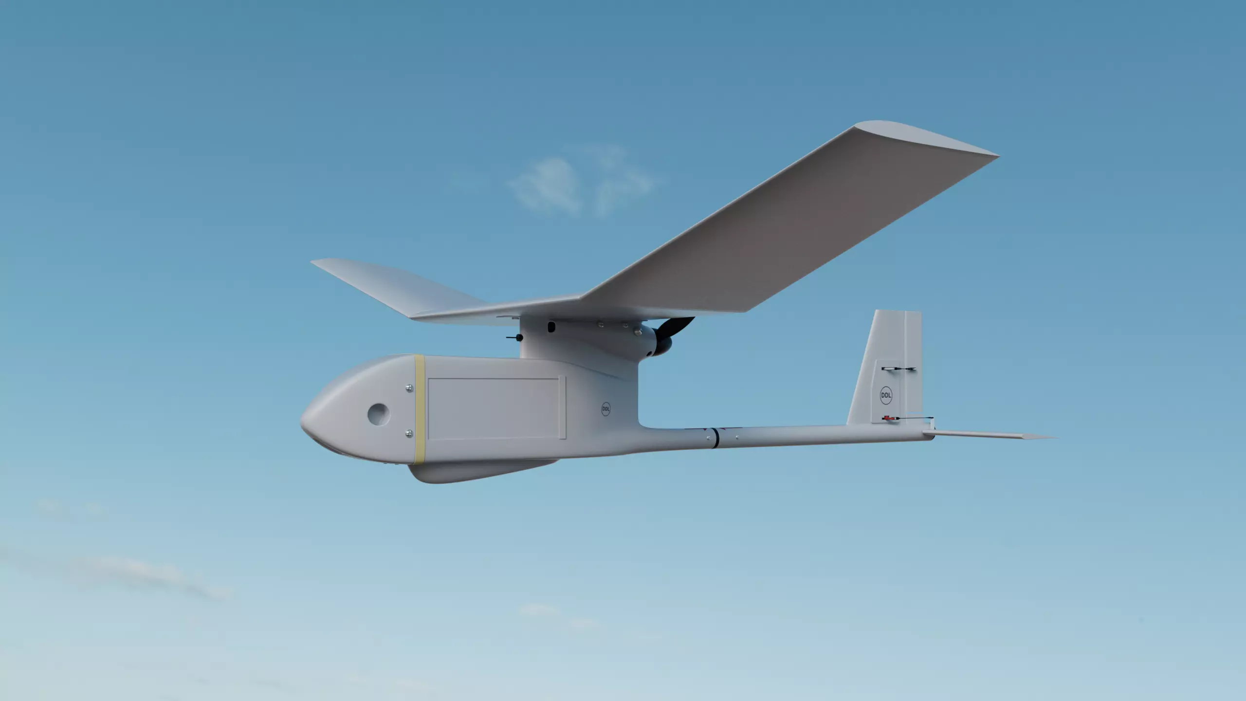 RQ-11 Big Crow US military drone small UAV portable drone 3D model