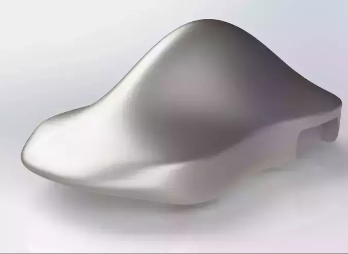 Aerodynamic Futuristic Concept Car