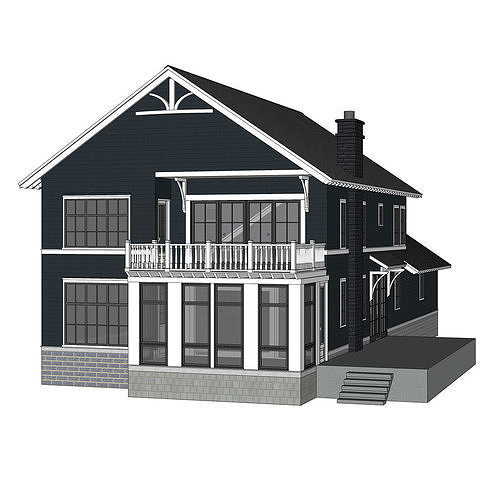 Beach House 12 -Archimple LLC 3D model