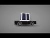 Low-Poly Police Car Low-poly 3D model_1