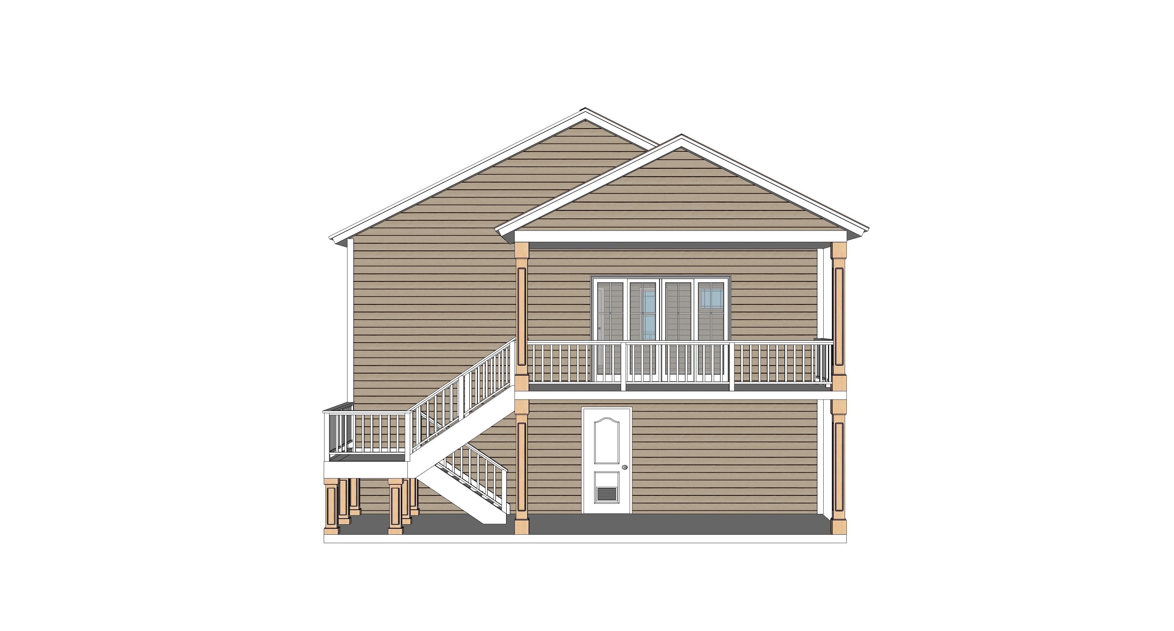 Beach House 29 -Archimple LLC 3D model_2