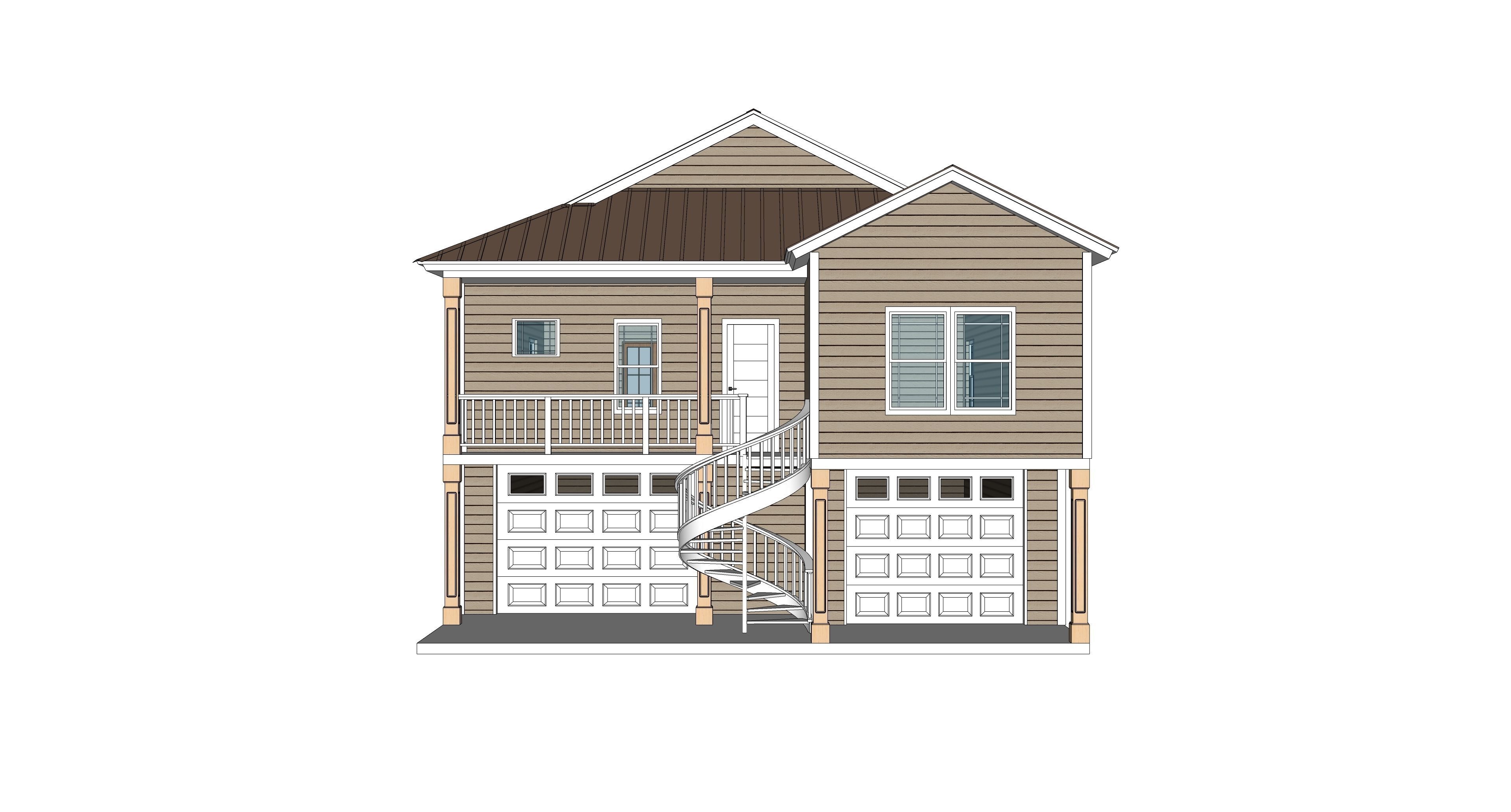 Beach House 29 -Archimple LLC 3D model_3