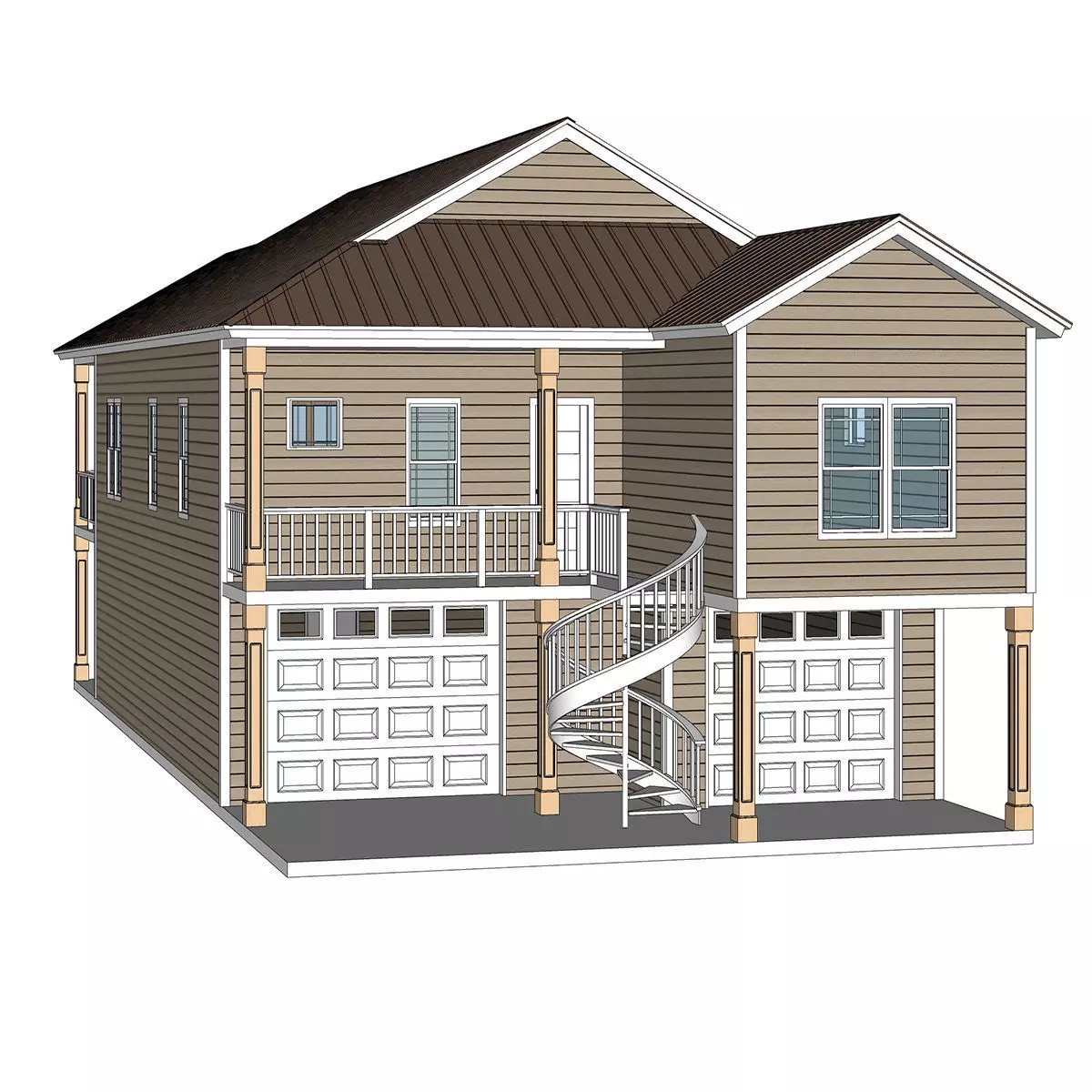 Beach House 29 -Archimple LLC 3D model_0