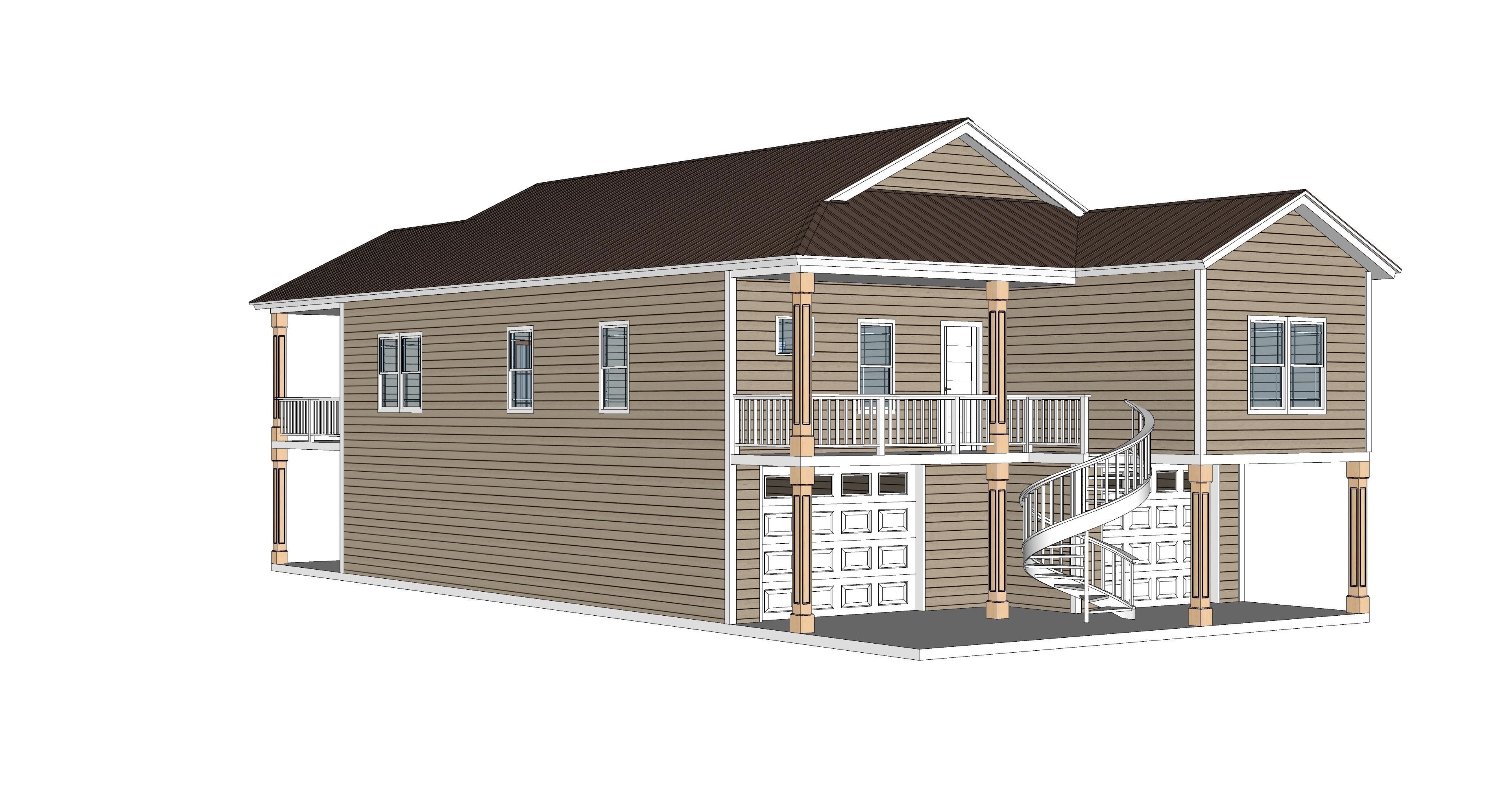 Beach House 29 -Archimple LLC 3D model_5