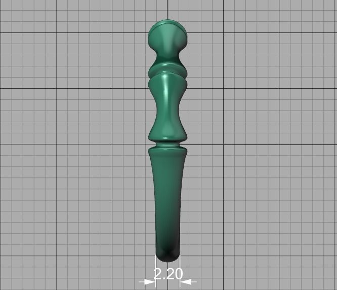 Bamboo Stackable Band Stacking Band Ring 3Dmodel 3D print model_12