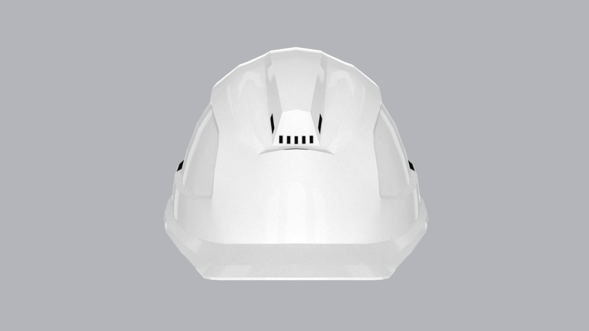 Safety Helmet - uvmap Low-poly 3D model_9