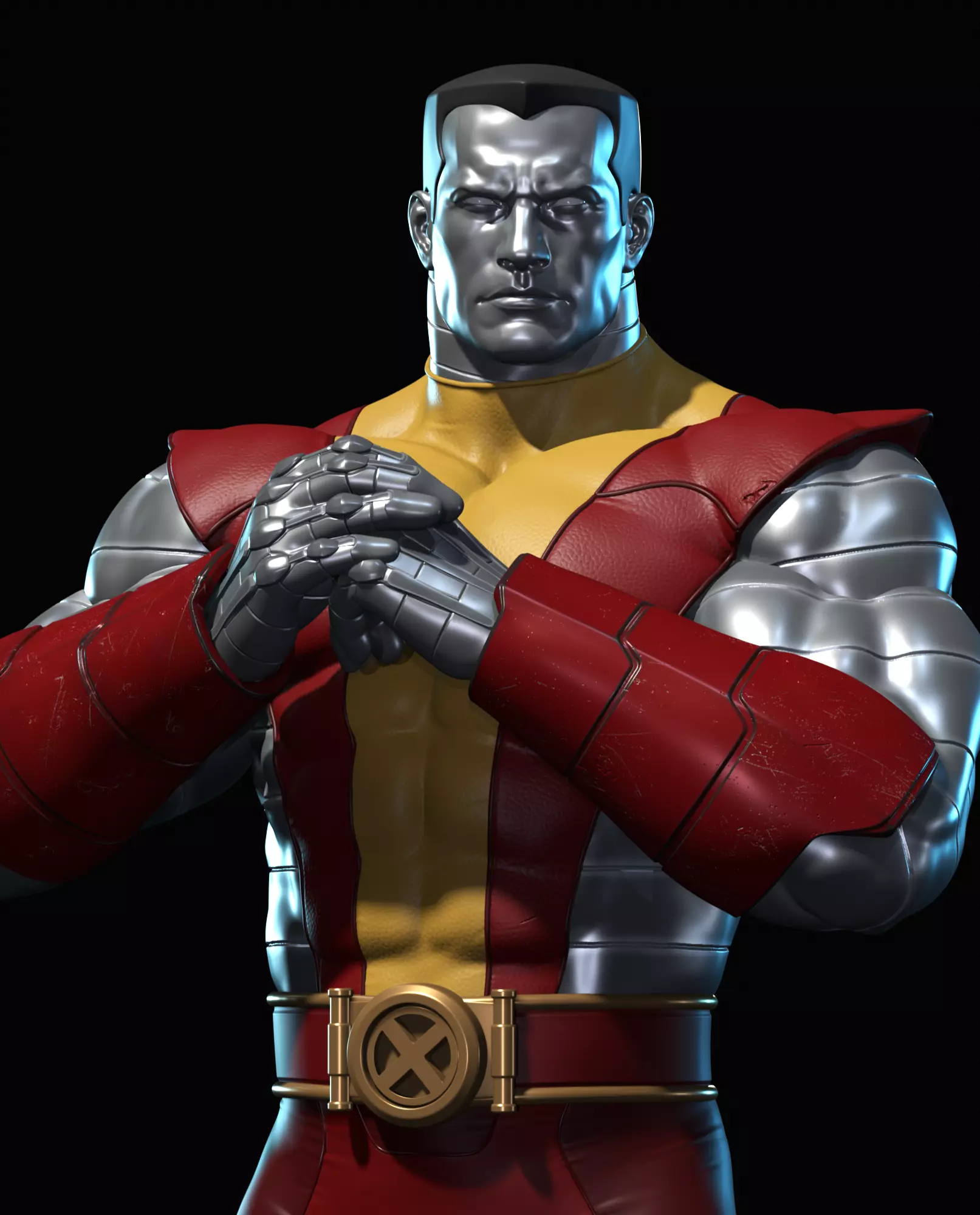 Colossus  X-Men 3d model for 3d printing 3D print model_0