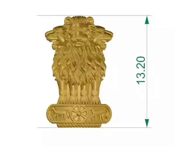 Ashok stambh 3D print model