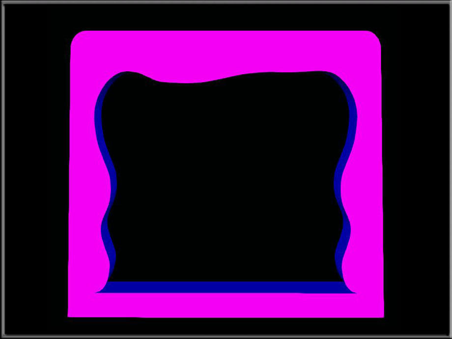 Curved Arch 02 Low-poly 3D model_1