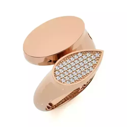 Dual Head Italian Diamond Ring