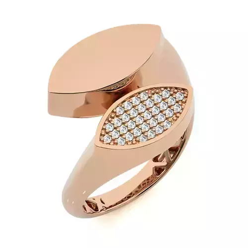 Dual Head Italian Diamond Ring