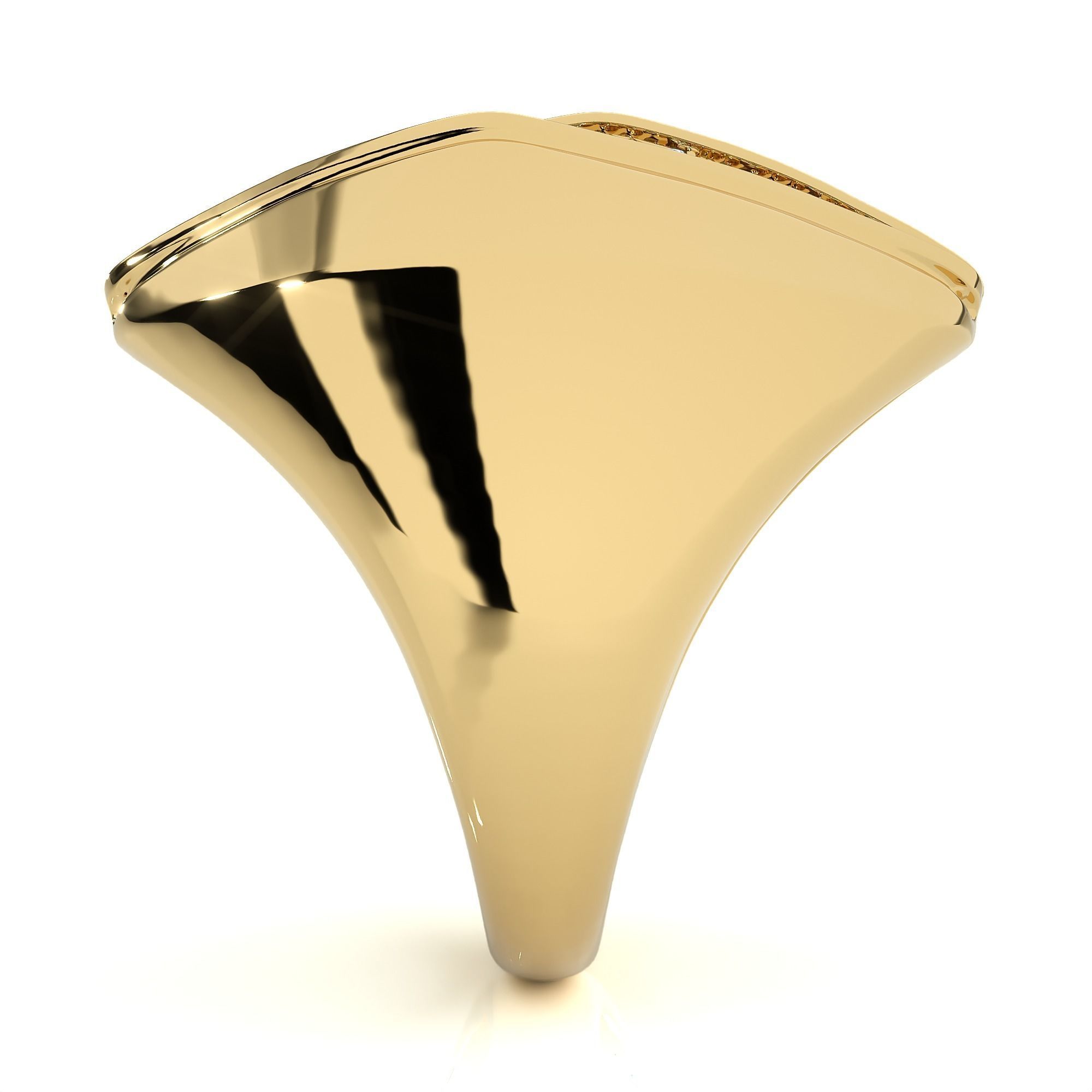 Dual Head Italian Diamond Ring 3D print model_12
