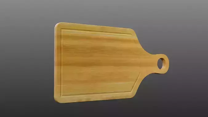 wooden kitchen board