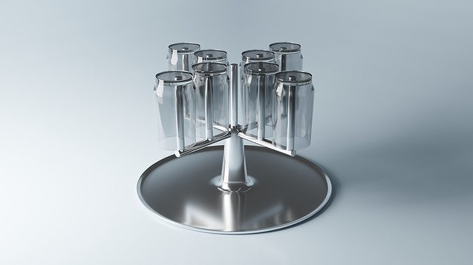 3D modeling of glass cups 3D model