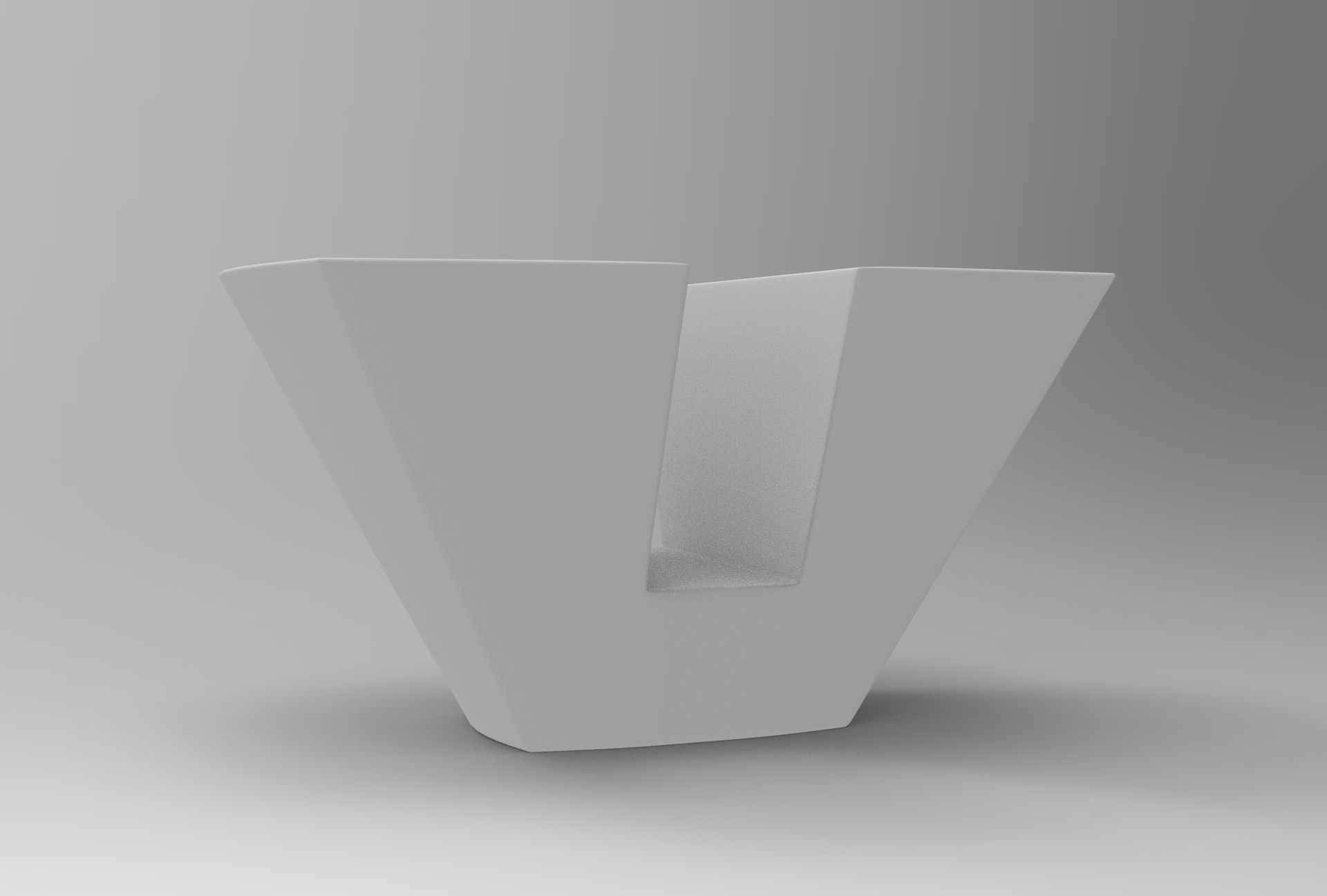 Her Coffee Table Low-poly 3D model_7