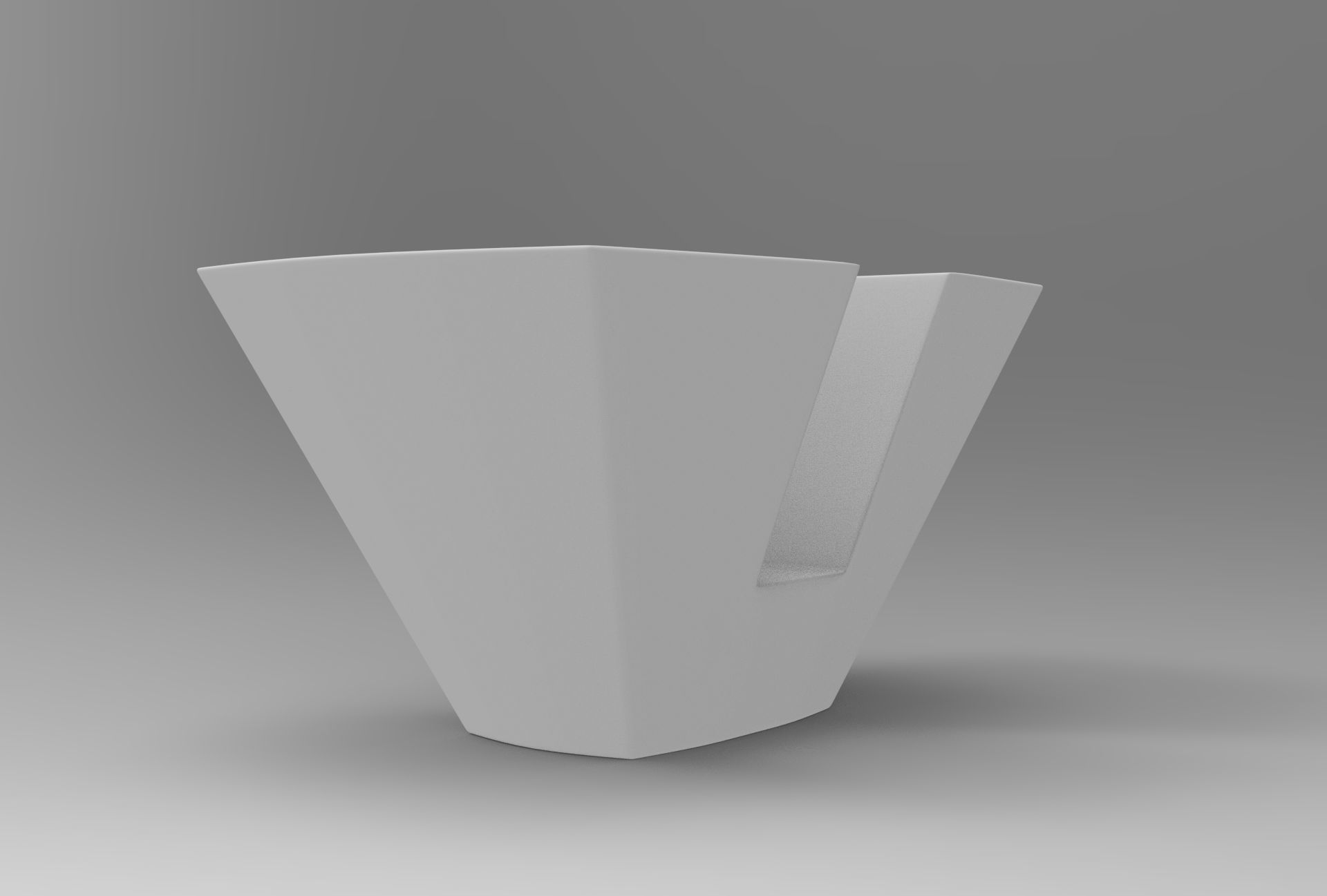 Her Coffee Table Low-poly 3D model_8