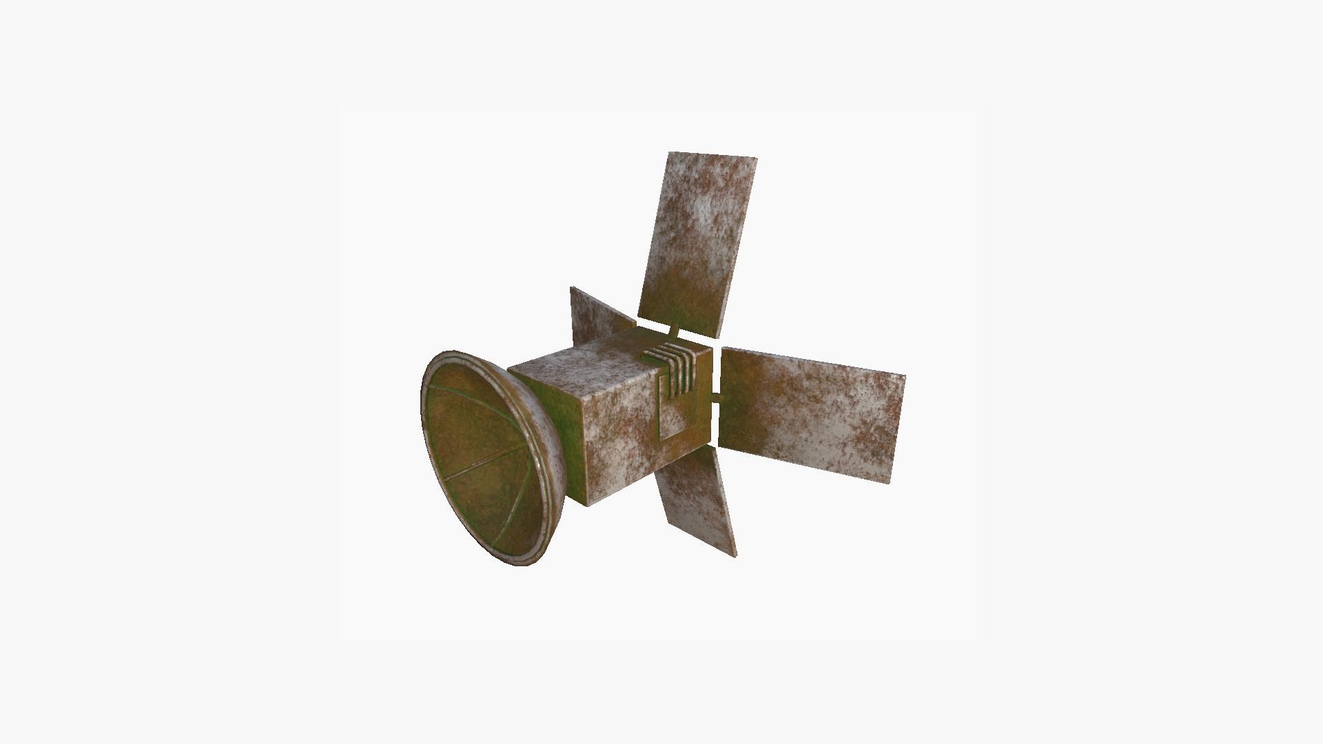 10 Destroyed Satellite Collection - SciFi Space Design _38