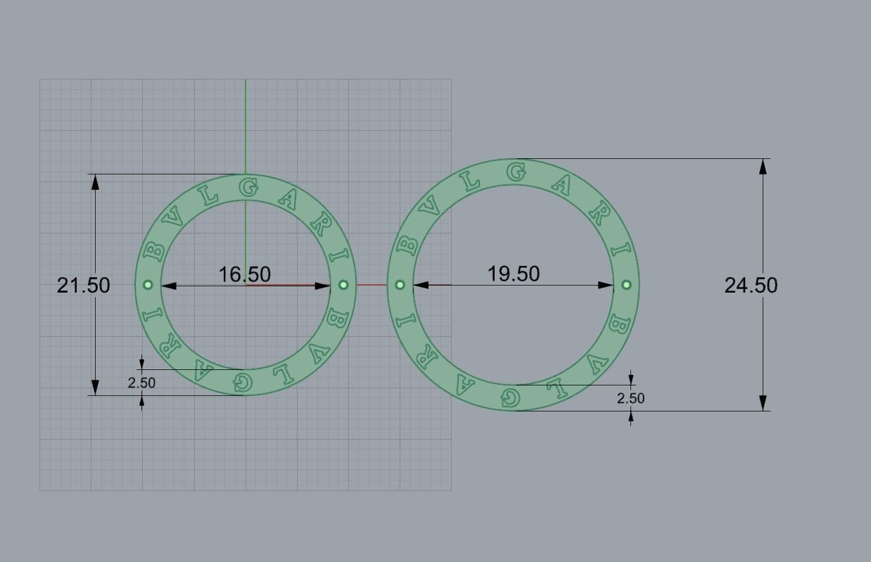 Bvlgari ring  3D print model_2