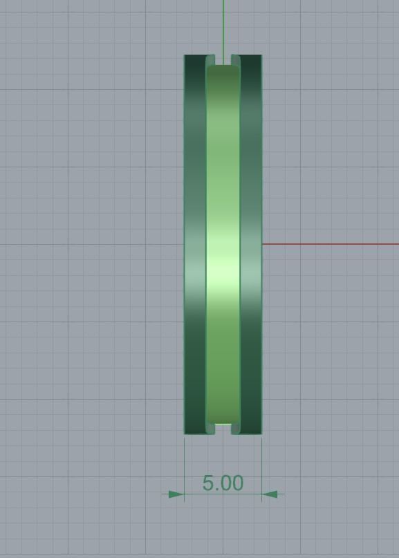 Bvlgari ring  3D print model_5