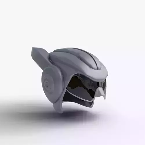 Wearable Sci-fi Helmet 3D print model
